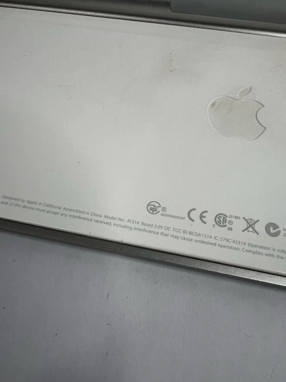 Apple Wireless Keyboard and Magic Mouse (A1296/A1314). Tested And Working!